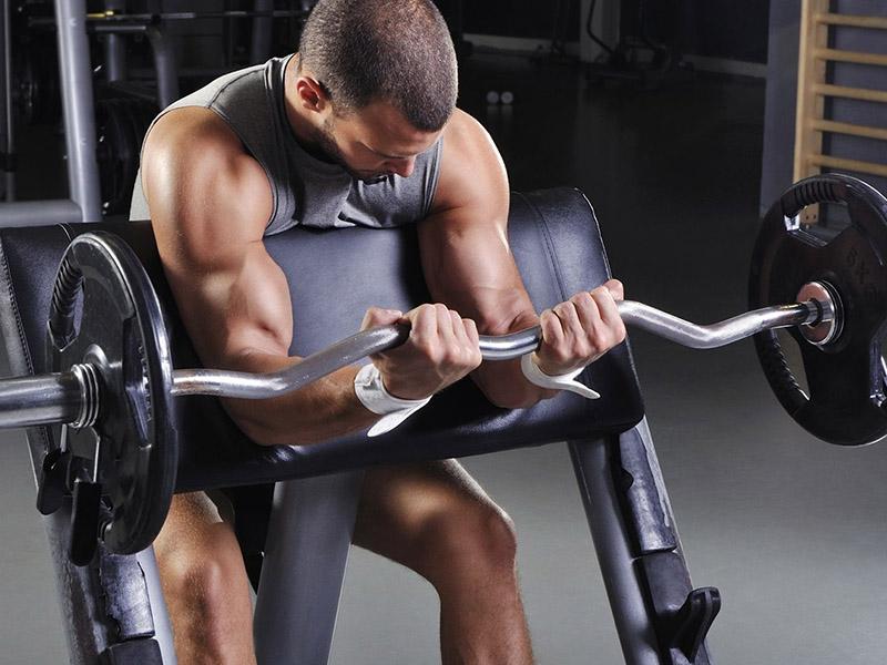 Treino Rápido Para Desenvolver Bíceps Com Halteres 